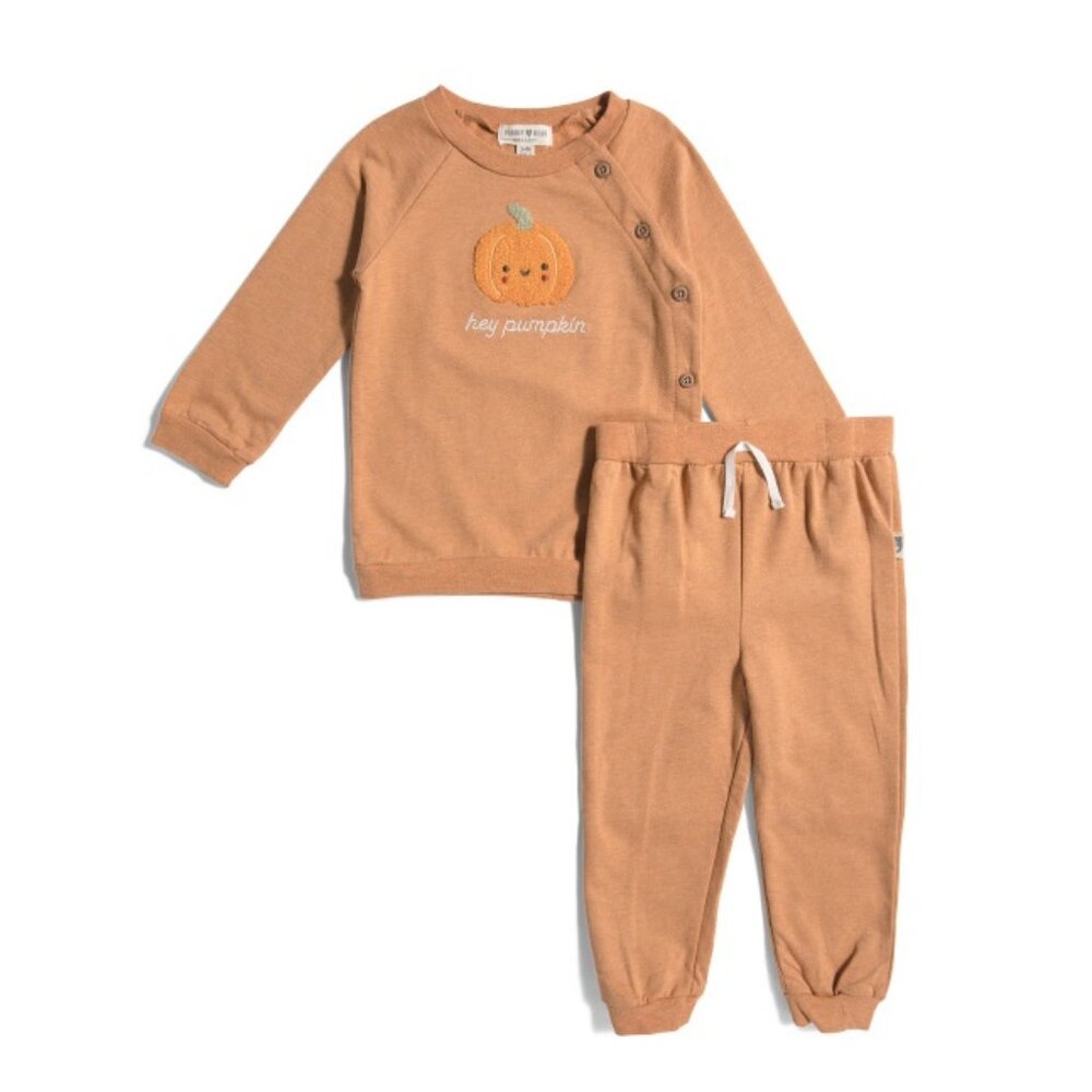Rabbit + Bear Organic 2pc Halloween Sweatsuit